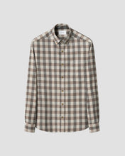Load image into Gallery viewer, Eton Block Check Flannel Shirt