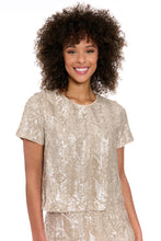 Load image into Gallery viewer, Muse Wavy Sequin Tee