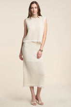 Load image into Gallery viewer, Velvet Cova Mesh Cotton Knit Top