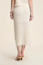 Load image into Gallery viewer, Velvet Blythe Mesh Cotton Knit Skirt