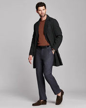 Load image into Gallery viewer, Billy Reid Herringbone Otto Overcoat