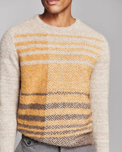 Load image into Gallery viewer, Billy Reid Boucle Archive Plaid Crew