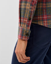 Load image into Gallery viewer, Johnnie-O Yule Tartan Knitted Flannel Shirt