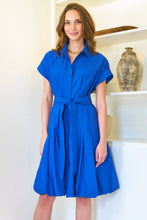 Load image into Gallery viewer, Finley Libby Typewriter Cloth Bubble Dress