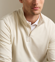 Load image into Gallery viewer, Peter Millar Perth Sugar Stripe Performance Quarter-Zip