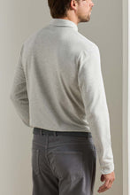 Load image into Gallery viewer, Peter Millar Herringbone Long Sleeve Polo
