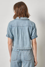 Load image into Gallery viewer, Lilla P Denim Cuffed Shirt