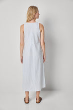 Load image into Gallery viewer, Lilla P Stripe Keyhole Midi Dress