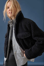Load image into Gallery viewer, Lilla P Sherpa Collared Jacket