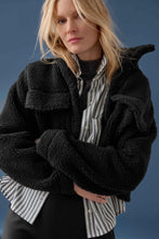 Load image into Gallery viewer, Lilla P Sherpa Collared Jacket