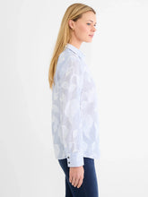 Load image into Gallery viewer, Nic + Zoe Sky Striped Jacquard Top