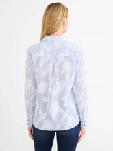 Load image into Gallery viewer, Nic + Zoe Sky Striped Jacquard Top