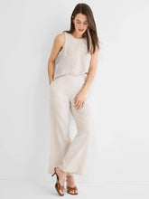 Load image into Gallery viewer, Nic + Zoe Pinstripe Gauze Wide Leg Pant