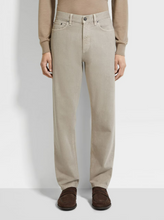 Load image into Gallery viewer, Zegna Marble Effect Pure Cotton 5 Pockets Pants