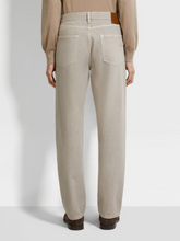 Load image into Gallery viewer, Zegna Marble Effect Pure Cotton 5 Pockets Pants