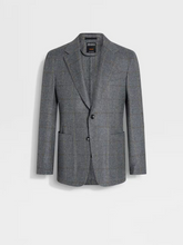 Load image into Gallery viewer, Zegna Over Check Oasi Cashmere Couture Jacket