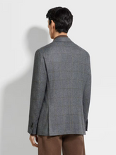 Load image into Gallery viewer, Zegna Over Check Oasi Cashmere Couture Jacket
