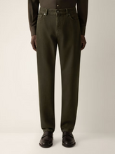 Load image into Gallery viewer, Zegna Solid Pure Cotton Roccia 5 Pockets Pants
