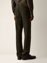 Load image into Gallery viewer, Zegna Solid Pure Cotton Roccia 5 Pockets Pants