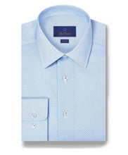 Load image into Gallery viewer, David Donahue Neat Print Dress Shirt
