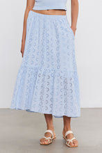 Load image into Gallery viewer, Velvet Amelia Cotton Eyelet Skirt