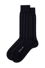 Load image into Gallery viewer, Pantherella Botolph Vertical Stripe OTC Sock