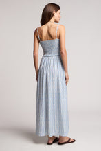 Load image into Gallery viewer, Velvet Senara Watercolor Stripe Smocked Dress