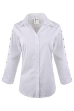 Load image into Gallery viewer, Finley Solid Silky Poplin Bianchi Shirt