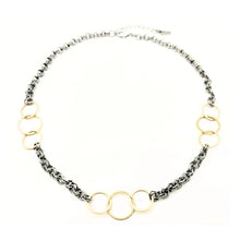 Load image into Gallery viewer, Erin Gray Allure Gold Trinity Statement Necklace
