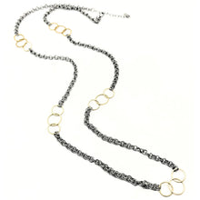 Load image into Gallery viewer, Erin Gray Allure Gold Trinity Long Necklace
