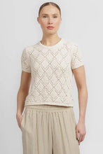 Load image into Gallery viewer, White &amp; Warren Cotton Pointelle Top
