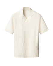 Load image into Gallery viewer, Eton Jacquard Open Collar Polo Shirt
