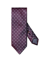 Load image into Gallery viewer, Eton Floral Medallion Woven Silk Tie
