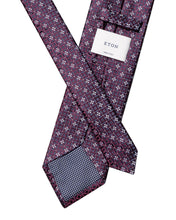 Load image into Gallery viewer, Eton Floral Medallion Woven Silk Tie
