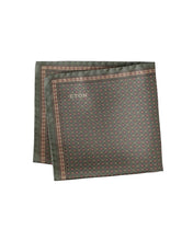 Load image into Gallery viewer, Eton Micro Floral Dyed Silk Twill Pocket Square
