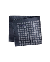 Load image into Gallery viewer, Eton Medallion Silk Twill Pocket Square
