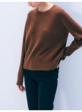 Load image into Gallery viewer, White &amp; Warren Cashmere Waffle Sweatshirt

