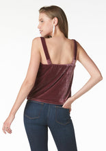 Load image into Gallery viewer, Tart Fern Velvet Top
