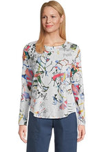 Load image into Gallery viewer, Elliott Lauren Watercolor Printed Top
