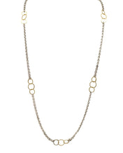 Load image into Gallery viewer, Erin Gray Allure Gold Trinity Long Necklace
