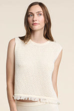 Load image into Gallery viewer, Velvet Cova Mesh Cotton Knit Top
