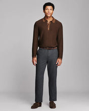 Load image into Gallery viewer, Billy Reid Long-Sleeve Step Jacquard Sweater Polo
