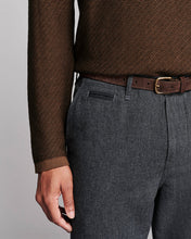 Load image into Gallery viewer, Billy Reid Long-Sleeve Step Jacquard Sweater Polo

