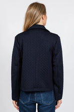 Load image into Gallery viewer, Elliott Lauren French Braid Easy Quilted Jacket
