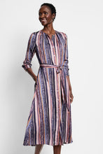 Load image into Gallery viewer, Nic + Zoe Animal Stripe Loren Dress
