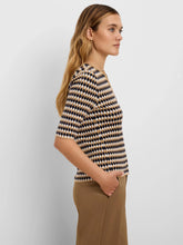 Load image into Gallery viewer, Nic + Zoe Angled Jacquard Sweater
