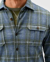 Load image into Gallery viewer, Johnnie-O Labrador Tartan Knitted Flannel Shirt
