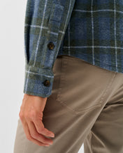 Load image into Gallery viewer, Johnnie-O Labrador Tartan Knitted Flannel Shirt
