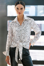Load image into Gallery viewer, Finley Dancing Lilies Lindy Top

