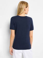 Load image into Gallery viewer, Nic + Zoe Easy Scoop Neck Sweater Tee
